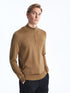 LC Waikiki Turtle Neck Long Sleeve Men's Tricot Sweater